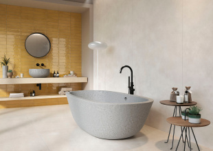 Керамогранит Atlas Concorde Rinascente Resin White белый Mat (60x120) арт. 610010005602 матовый